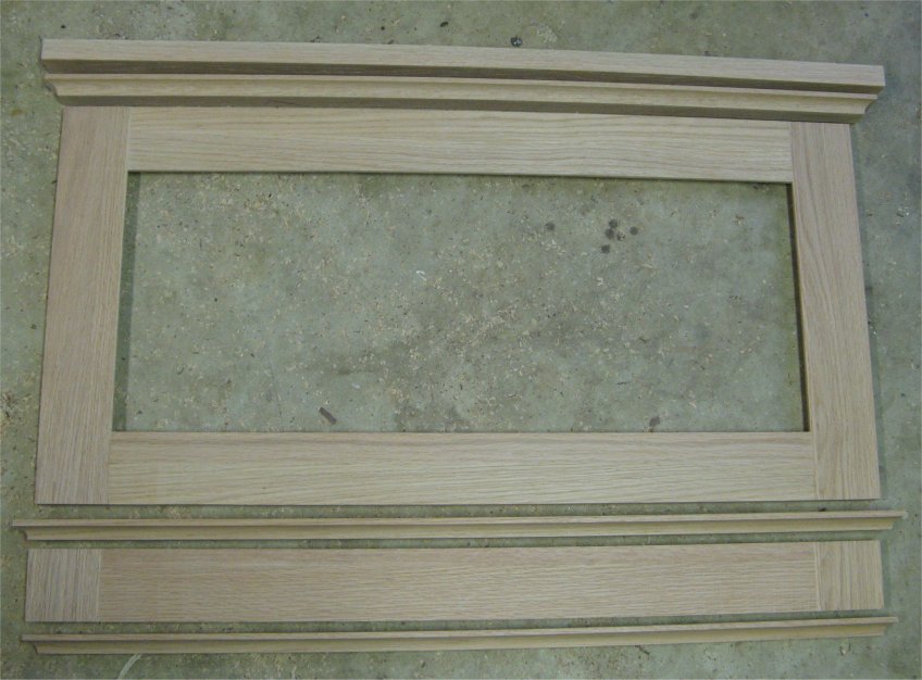 craftsman mirror frame