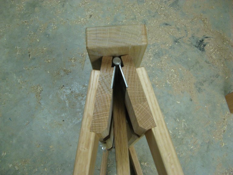 Folding Sawhorses - from end