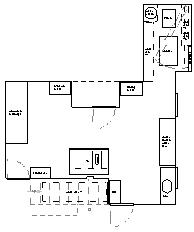 screen print and embroidery shop floor plans